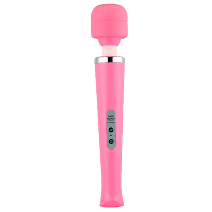 Wand Massager – Oplaadbare Krachtige Multi-Speed Vibrator (32.5cm Roze)