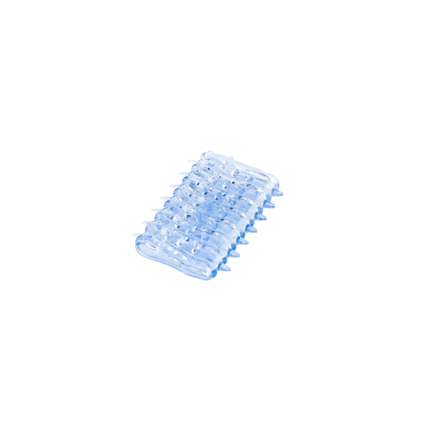 CockSleeve 2-Pack – Transparante & Blauwe Penis Sleeves met Textuur