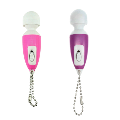 Mini Wand Sleutelhanger – Compacte Massager Vibrator Paars