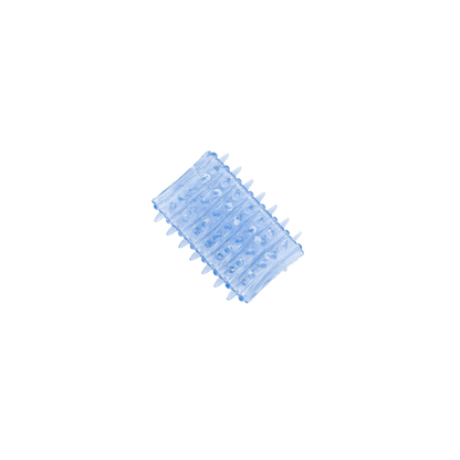 CockSleeve 2-Pack – Transparante & Blauwe Penis Sleeves met Textuur
