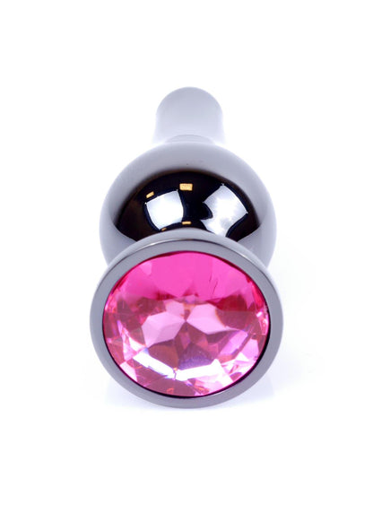 Boysoftoys - Buttplug - Donker - Zilver - Anaal - Roze - 64-00053