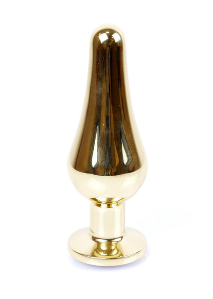 Boysoftoys - Grote Buttplug - Goud - Anaal - Donkerblauw - 64-00068