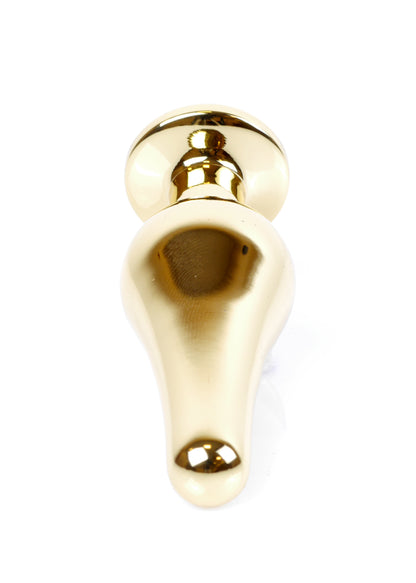 Boysoftoys - Grote Buttplug - Goud - Anaal - Donkerblauw - 64-00068