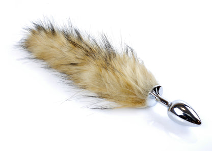 Boysoftoys – Plug met Bruine Fox Tail – XXL – 45 cm
