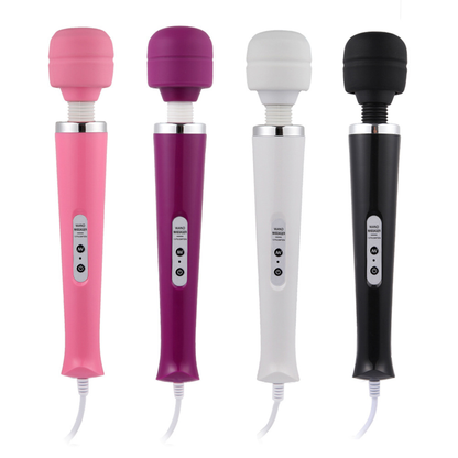Luxe Wand Massager – Krachtige Vibraties met Bedrade Controle (32,5 cm, Zwart)