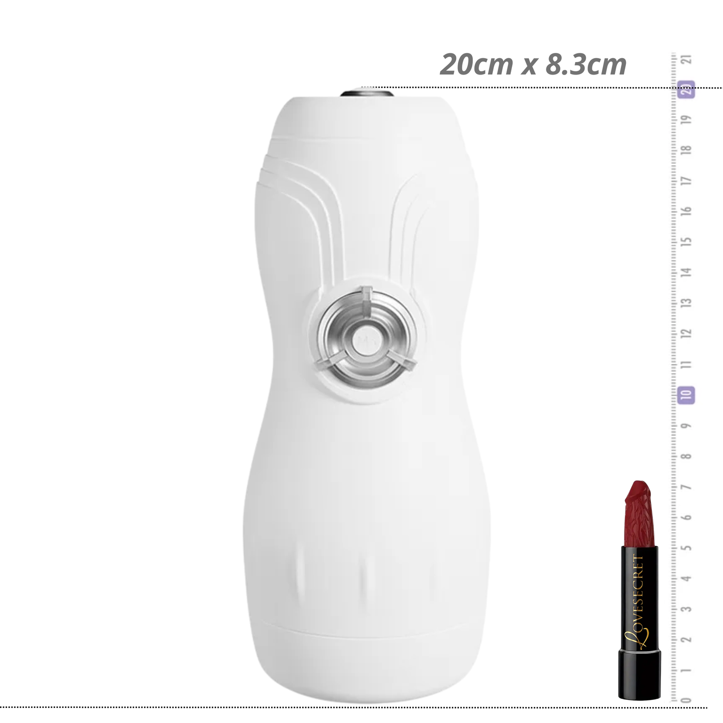 Elektrische Masturbator met Vibratie & Spraakinteractie