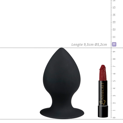 Rocket Drill Large Siliconen Buttplug 9,5cm Ø5,2cm