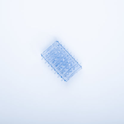 CockSleeve 2-Pack – Transparante & Blauwe Penis Sleeves met Textuur