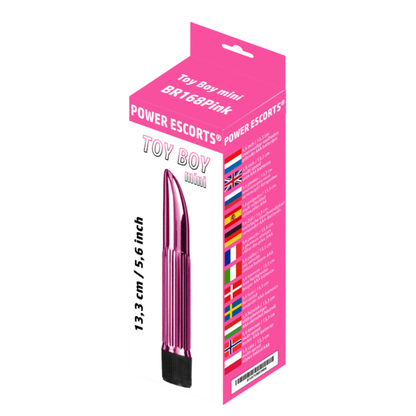 Toy Boy Mini Bullet Vibrator – Roze 13,3 cm