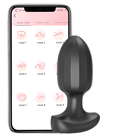 Vibrerende Anale Plug met Smartphone Control