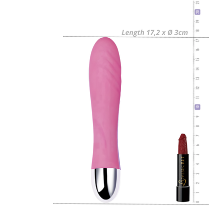 Flexibele USB Oplaadbare Vibrator (Roze)