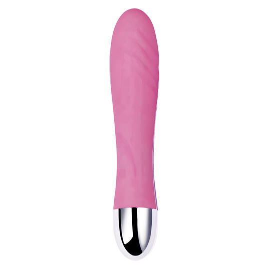 Flexibele USB Oplaadbare Vibrator (Roze)