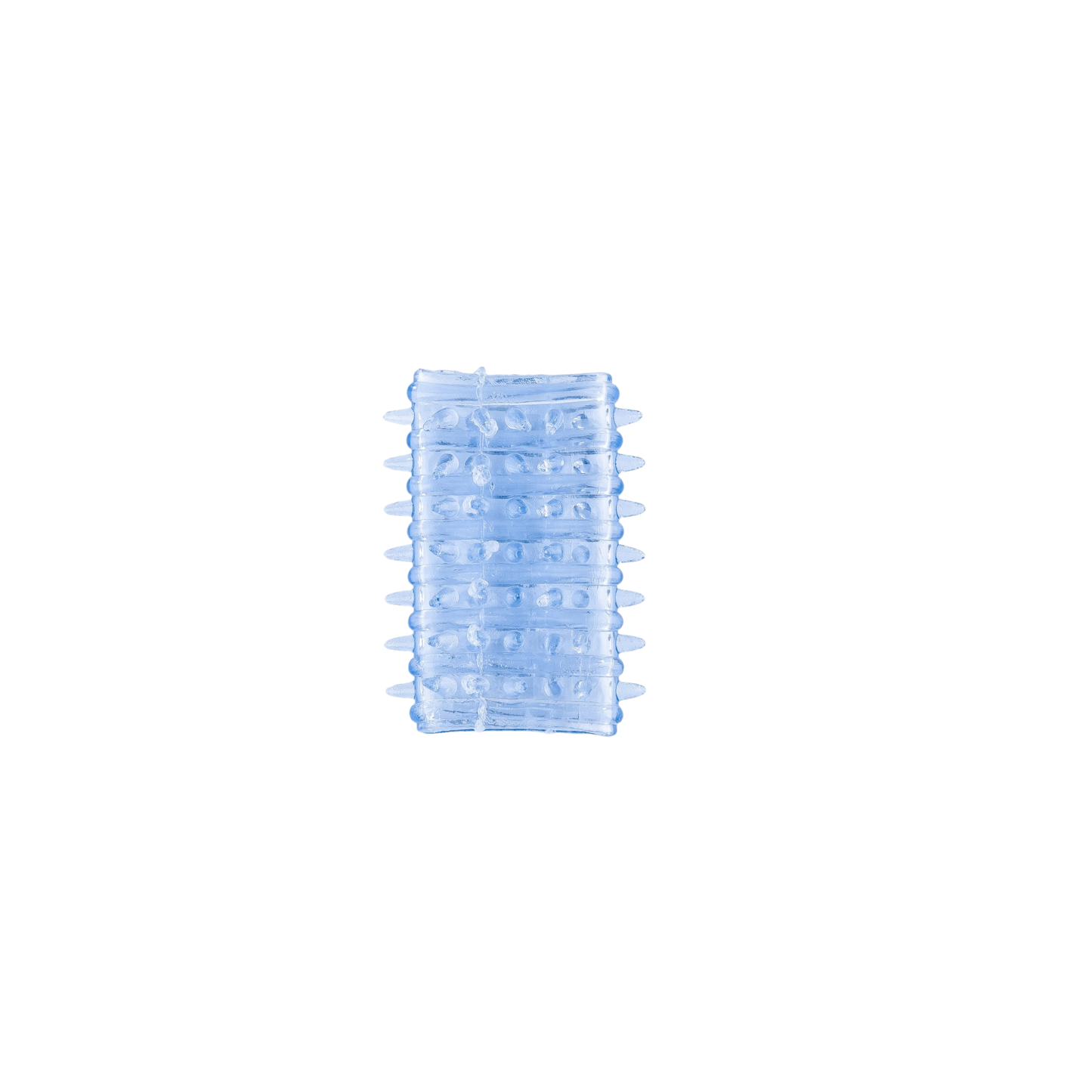 CockSleeve 2-Pack – Transparante & Blauwe Penis Sleeves met Textuur