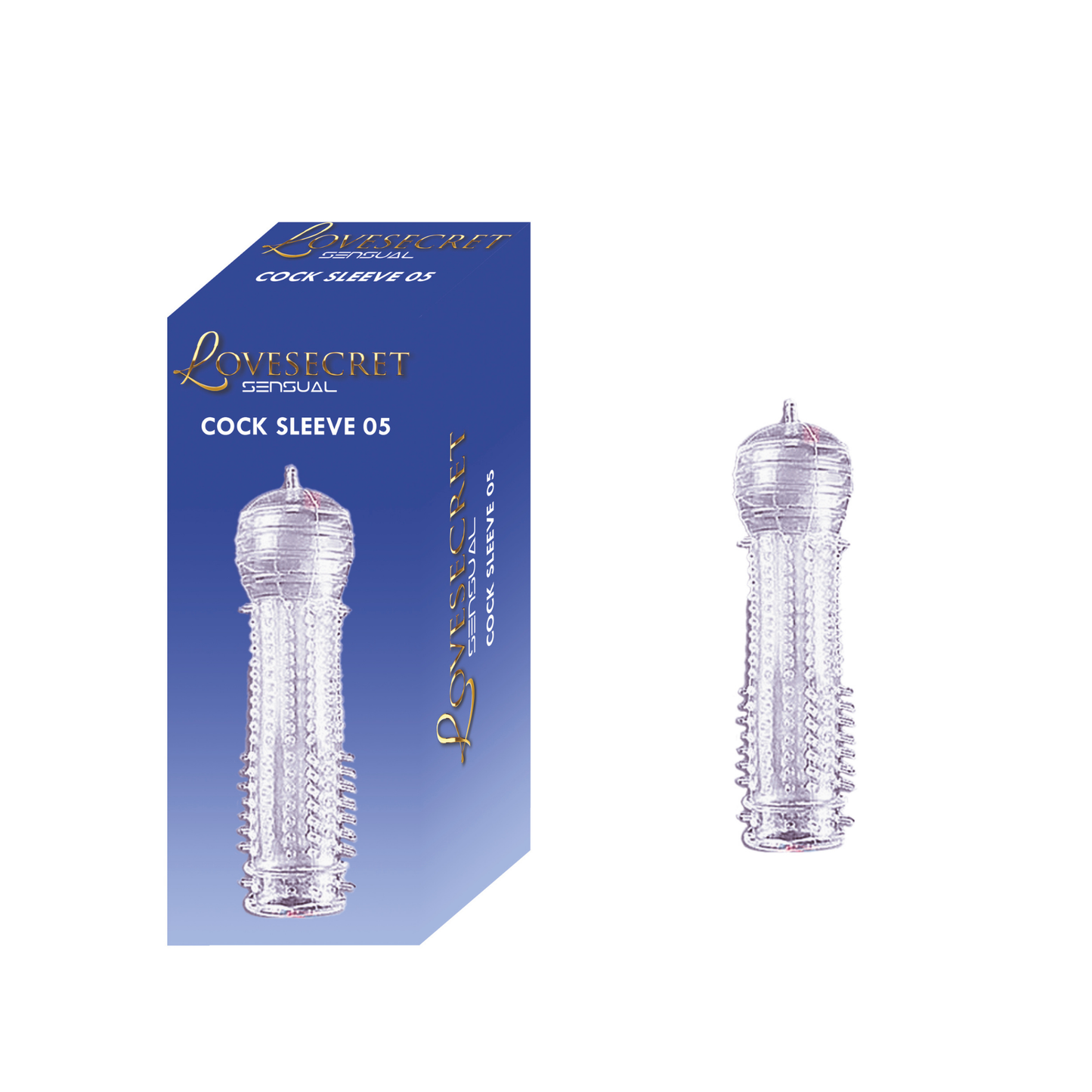 Penis Sleeve Transparant 12.5cm