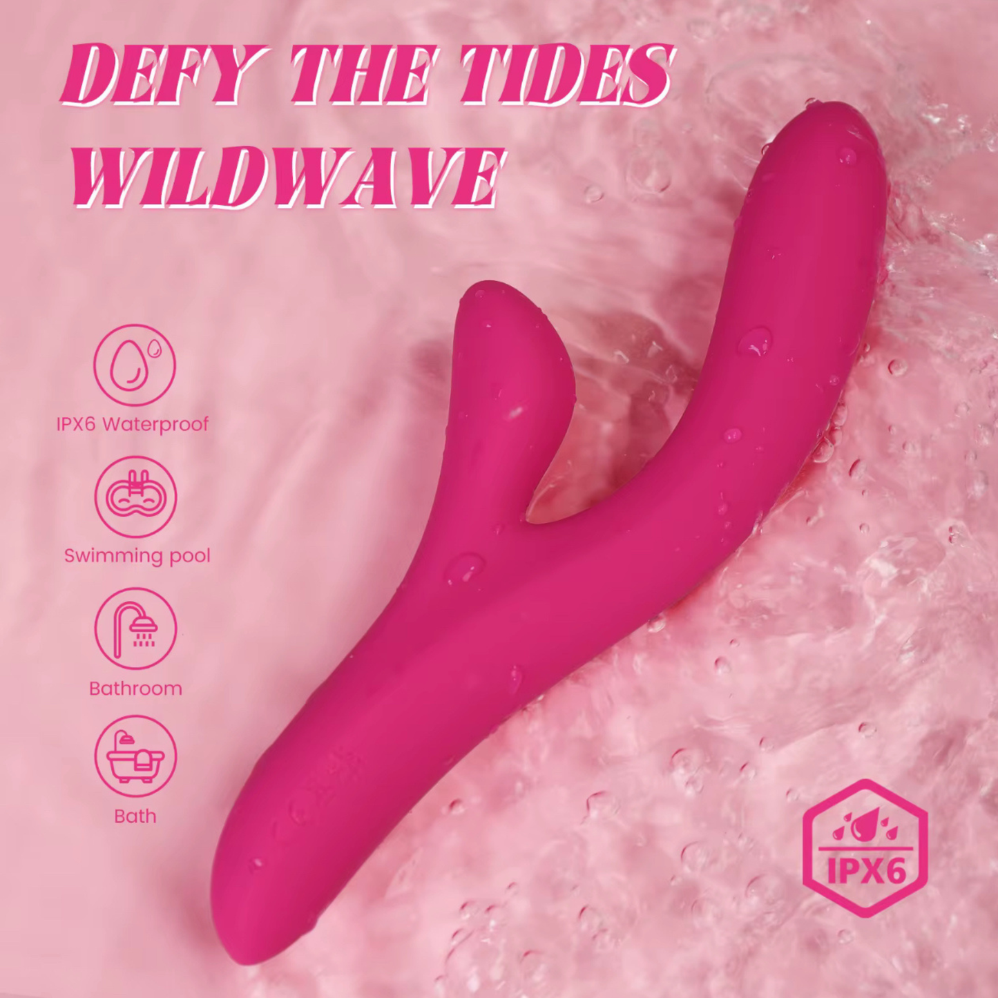 Rabbit Vibrator met Dubbele Motor – G-Spot & Clitoris Vibrator