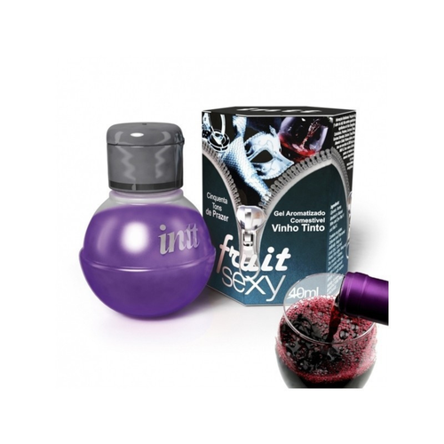Intt - 044 - Fruit Sexy Edible Gel – Red Wine Flavor, 40ml