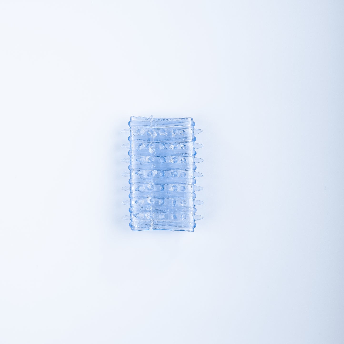 CockSleeve 2-Pack – Transparante & Blauwe Penis Sleeves met Textuur