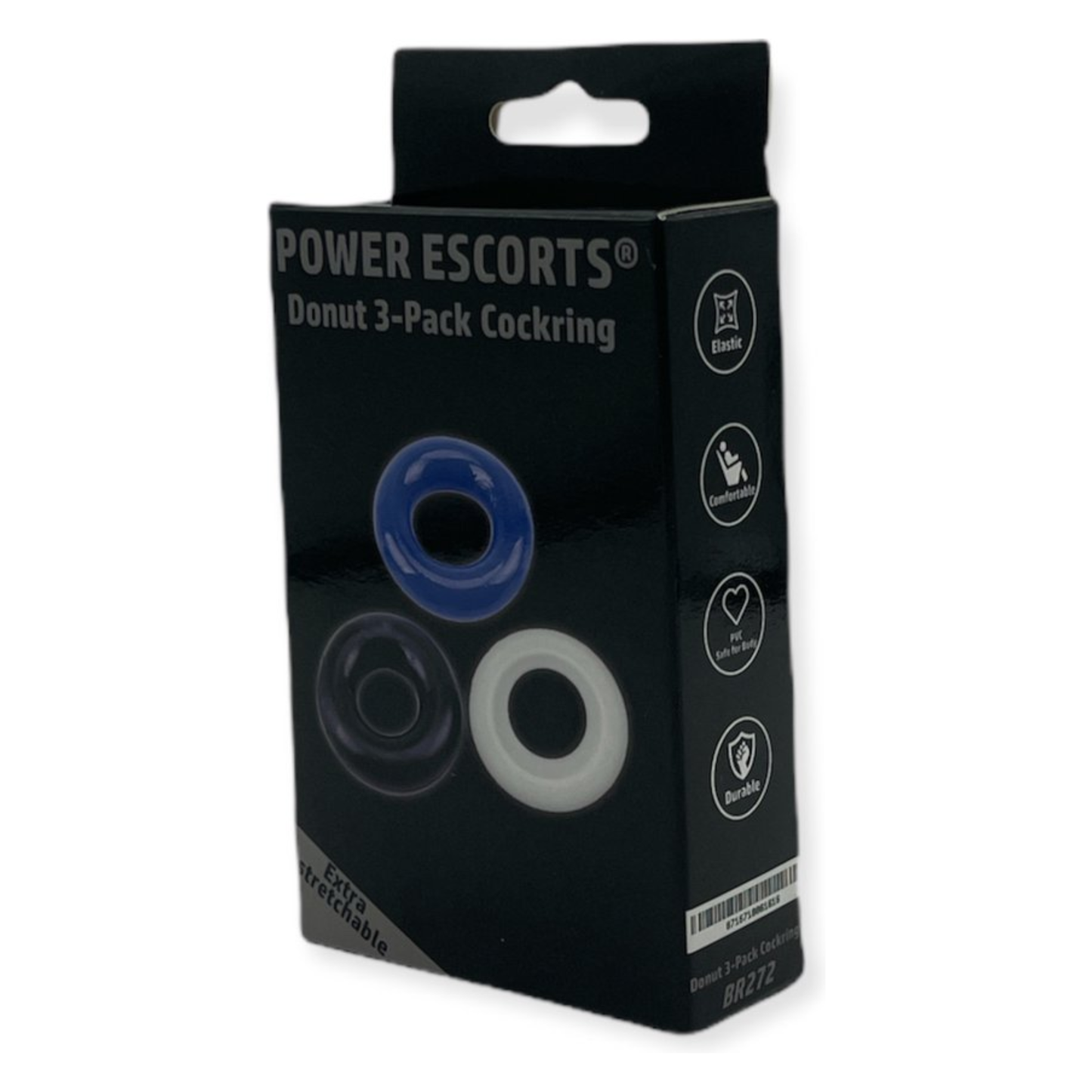 Donut Cockring Set – 3 Elastische Penisringen