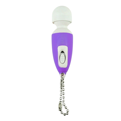 Mini Wand Sleutelhanger – Compacte Massager Vibrator Paars