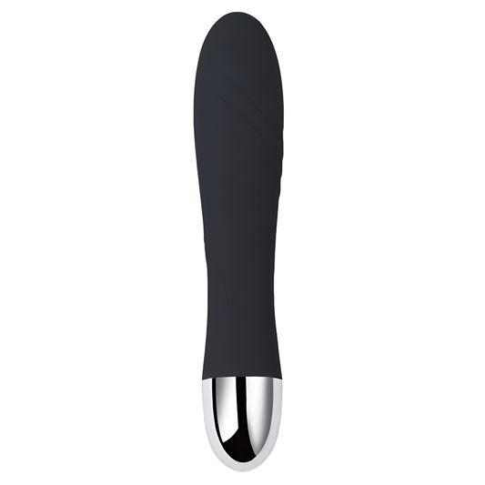 Flexibele USB Oplaadbare Vibrator (Zwart)
