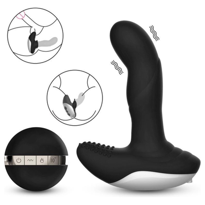 Verwarmende Prostaat Vibrator met Afstandsbediening