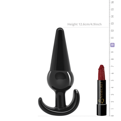 Zwarte Anale Plug 12,6 cm