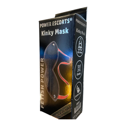 Kinky Blinddoek Masker – Sensuele BDSM Oogmasker met Elastische Band