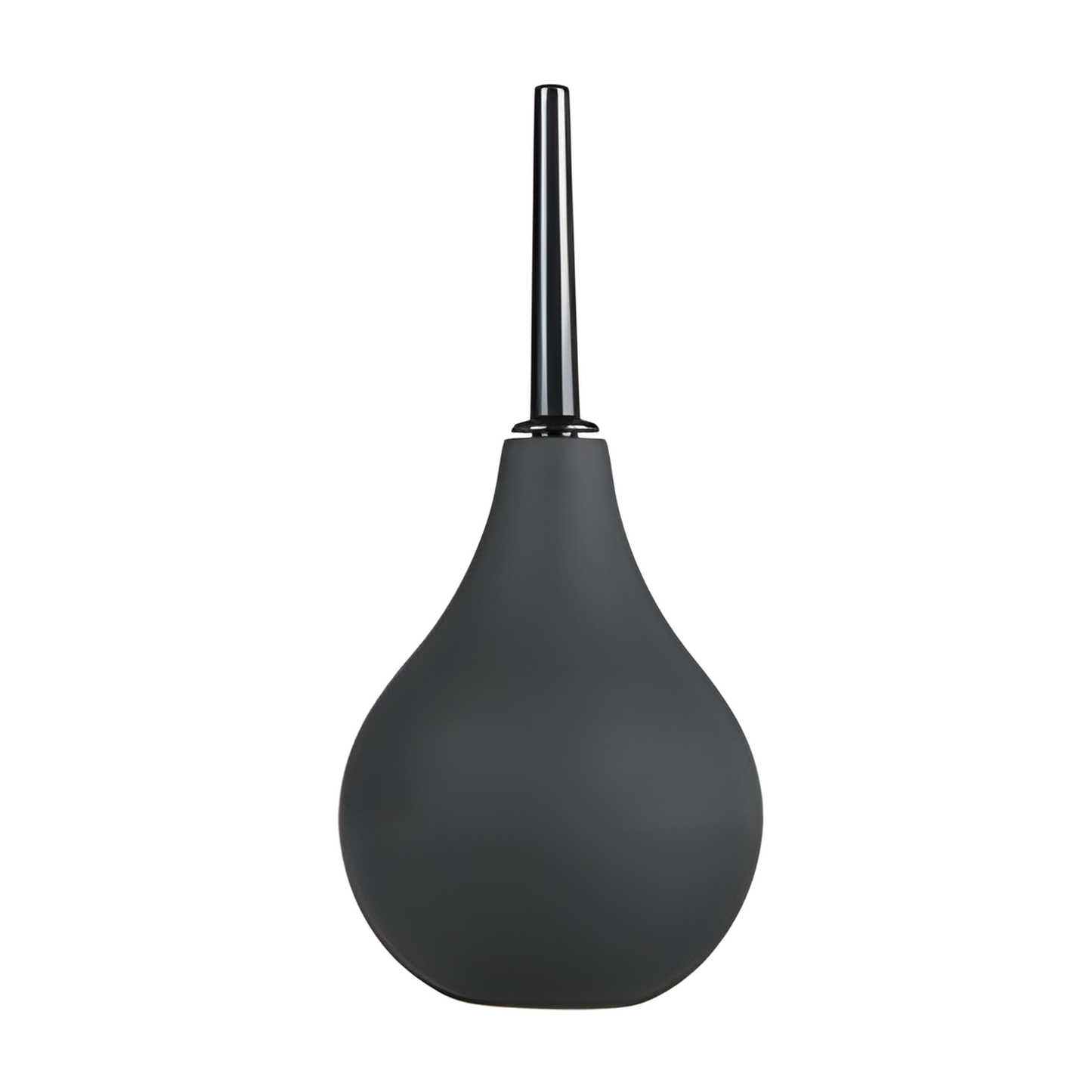 Anale Douche 220ml – Zachte Reinigingsballon met Slank Tuitje Zwart