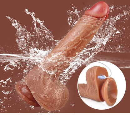Realistische Vibrator Met Hitte Functie App Bestuurbaar 21.5cm