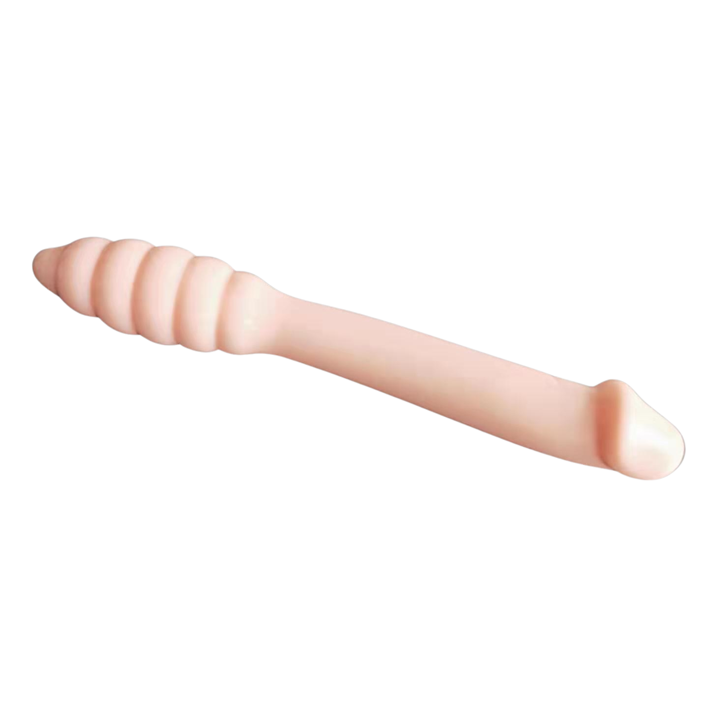 Rocket Dong Dubbelzijdige Dildo – 20,3cm - Beige