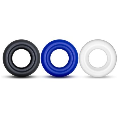 Donut Cockring Set – 3 Elastische Penisringen