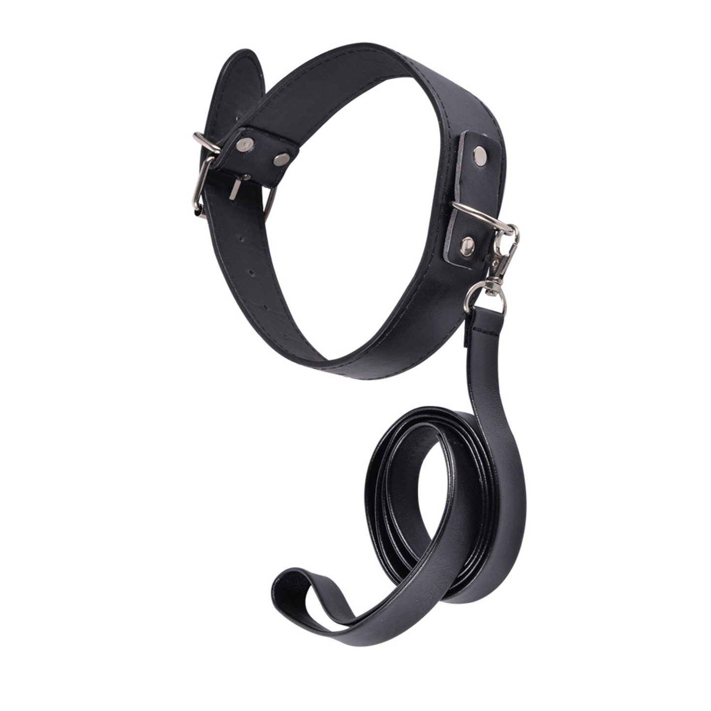 Verstelbare BDSM Halsband en Lijn