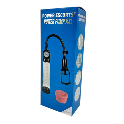 Penis Pomp met Drukmeter & Extra Sleeve