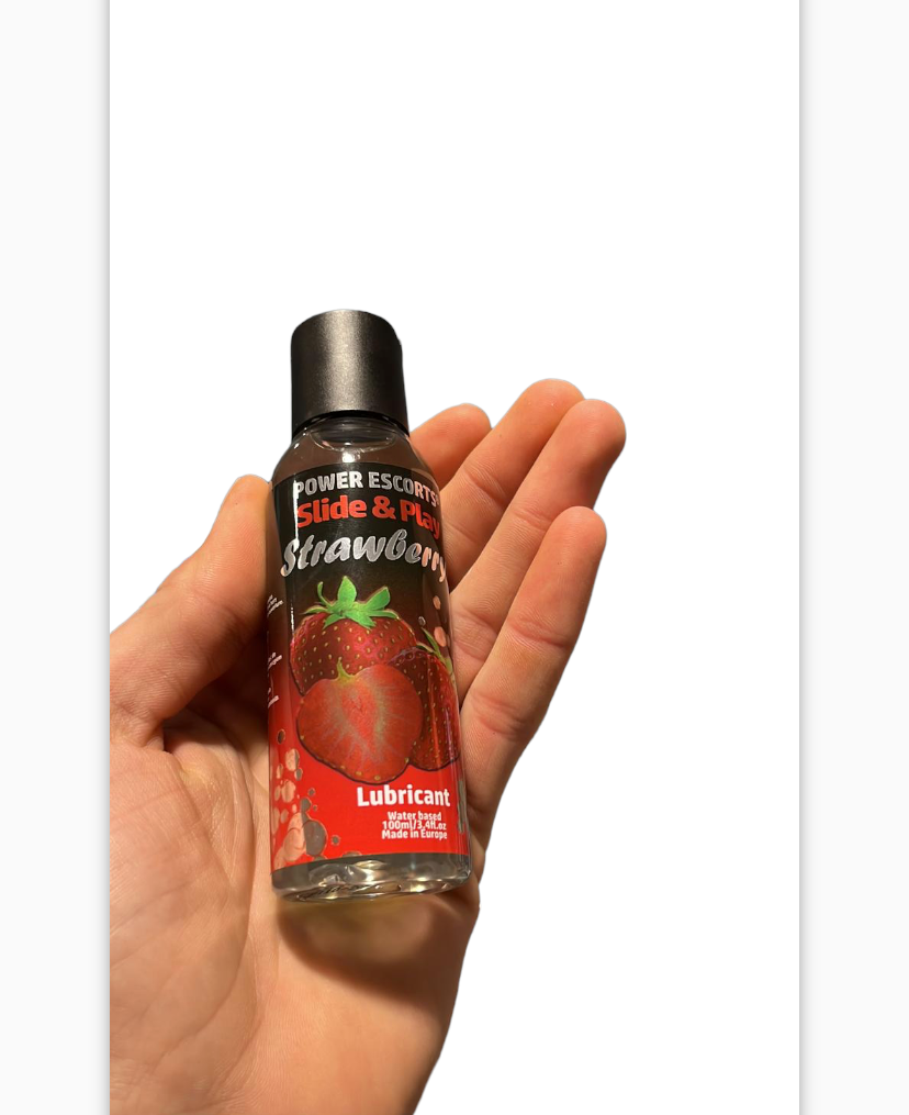 Aardbei Glijmiddel – 100 ML – Waterbasis