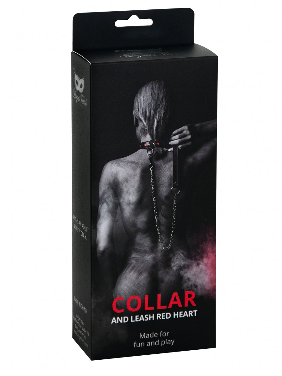 Argus Heart Collar with Leash - AF 001021