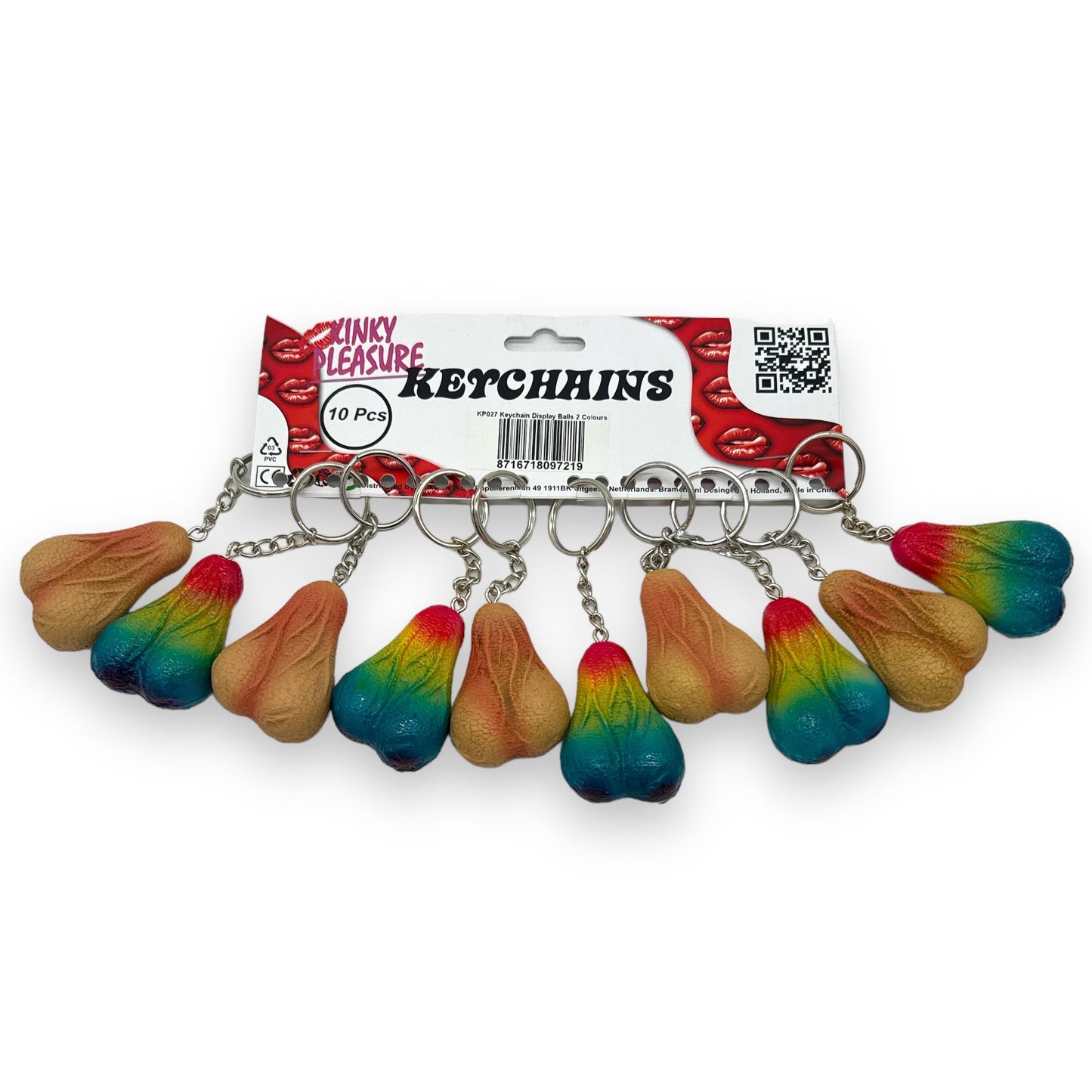 Kinky Pleasure - KP027 - Keychain Balls - 2 Colours