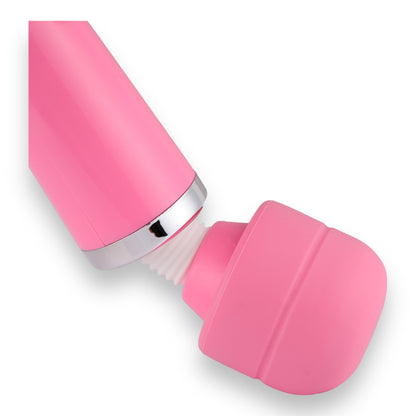 Luxe Wand Massager – Krachtige Vibraties met Bedrade Controle (32,5 cm, Roze)
