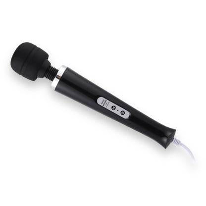 Luxe Wand Massager – Krachtige Vibraties met Bedrade Controle (32,5 cm, Zwart)