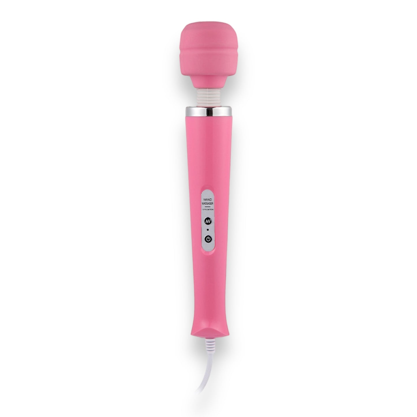 Luxe Wand Massager – Krachtige Vibraties met Bedrade Controle (32,5 cm, Roze)