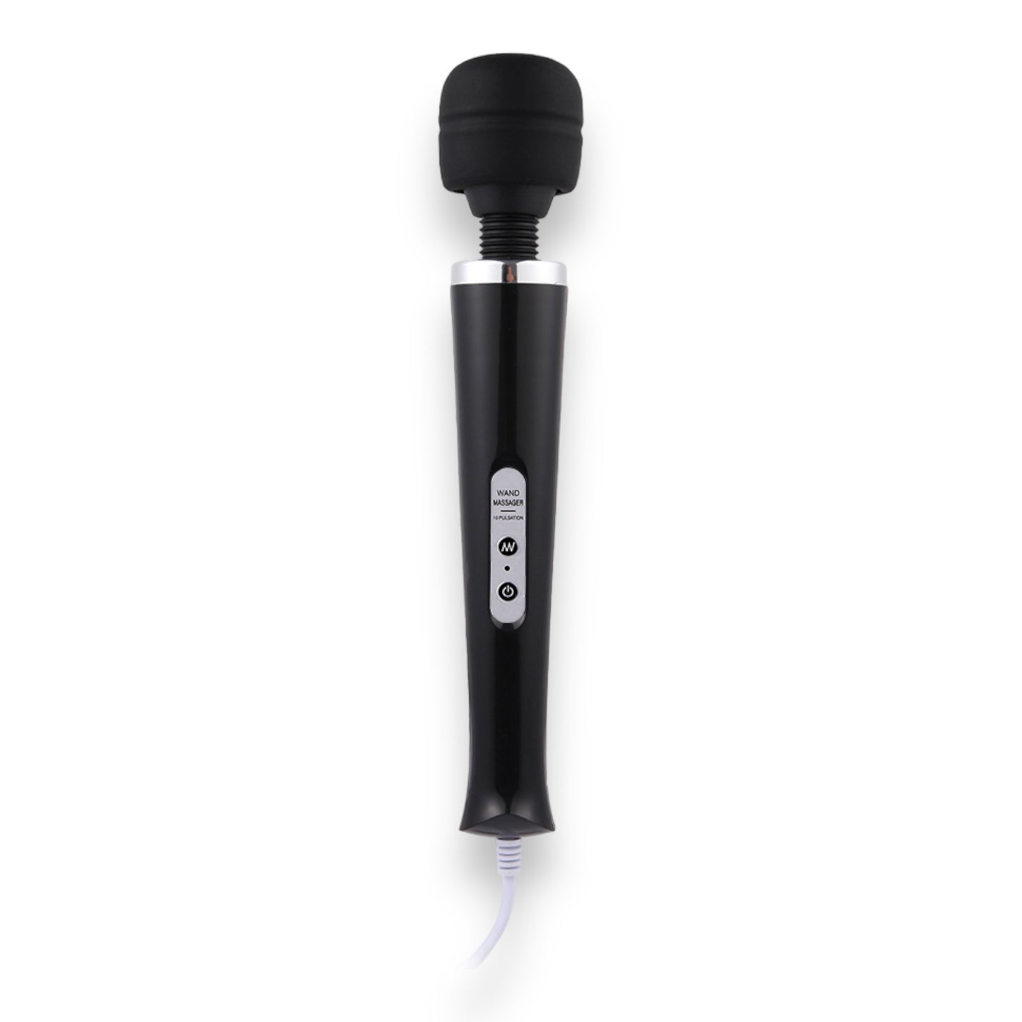Luxe Wand Massager – Krachtige Vibraties met Bedrade Controle (32,5 cm, Zwart)