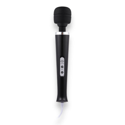 Luxe Wand Massager – Krachtige Vibraties met Bedrade Controle (32,5 cm, Zwart)