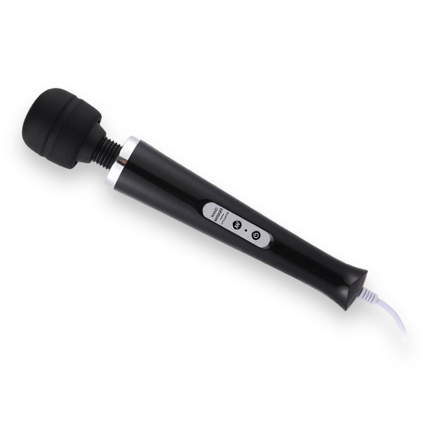 Luxe Wand Massager – Krachtige Vibraties met Bedrade Controle (32,5 cm, Zwart)