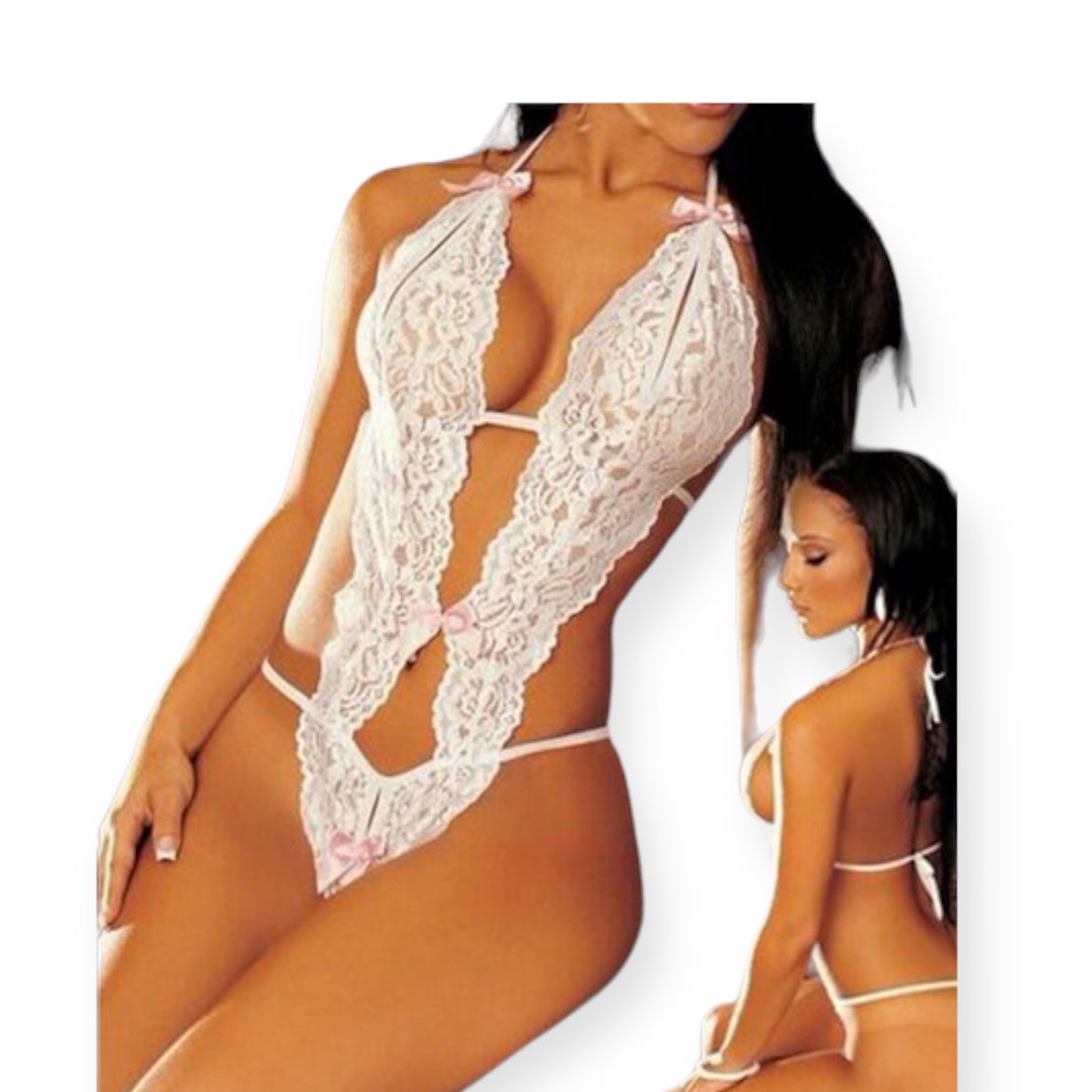 Kinky Pleasure Sexy Lingerie – One Size Fits Most – 4 Kleuren – 1 Piece