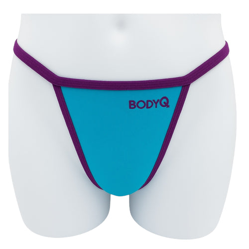 BodyQ Sexy Heren String – Blauw/Paars – Erotische Herenlingerie – Maten XS t/m L