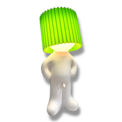 Mr. Lightdick – Ondeugende Tafellamp met Groene Glow & USB-C Oplaadfunctie