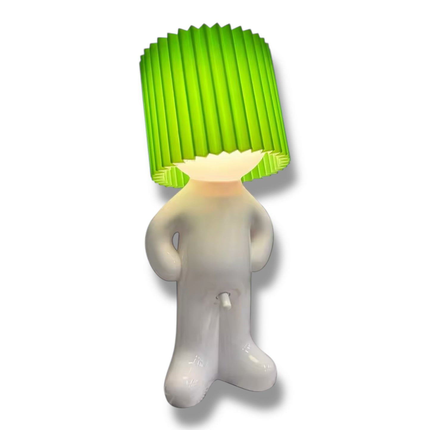 Mr. Lightdick – Ondeugende Tafellamp met Groene Glow & USB-C Oplaadfunctie