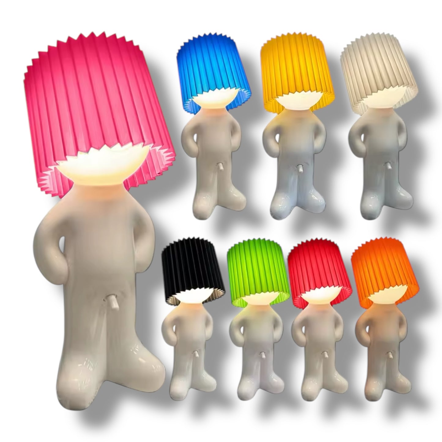 Mr. Lightdick – Ondeugende Design Tafellamp met USB-C Oplaadfunctie