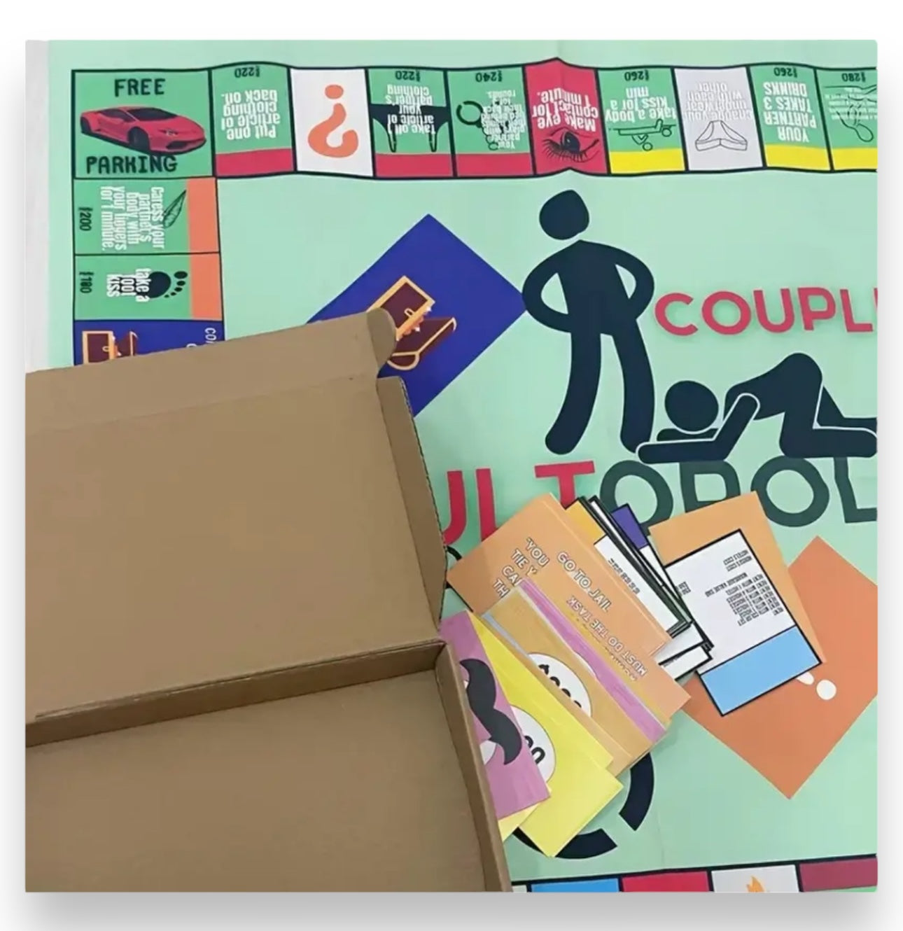 Adultopoly Couple Editie – Ondeugend Bordspel