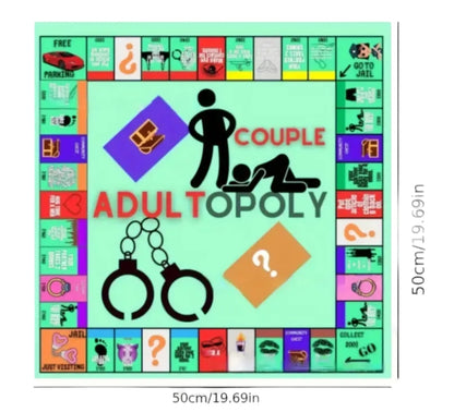 Adultopoly Couple Editie – Ondeugend Bordspel