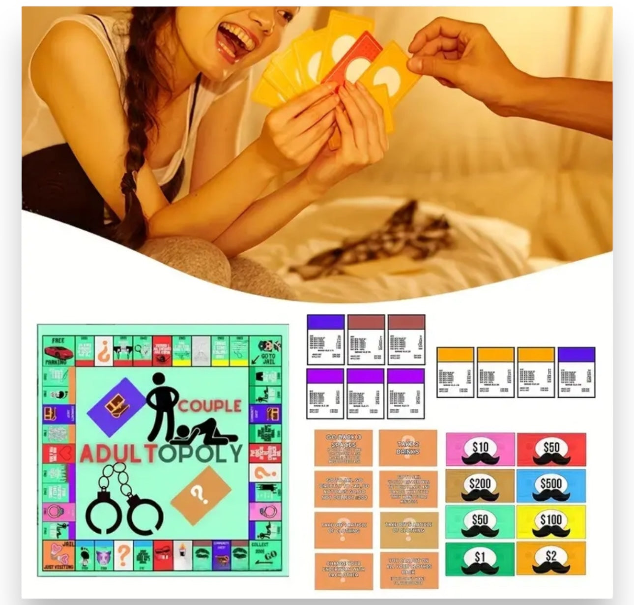 Adultopoly Couple Editie – Ondeugend Bordspel